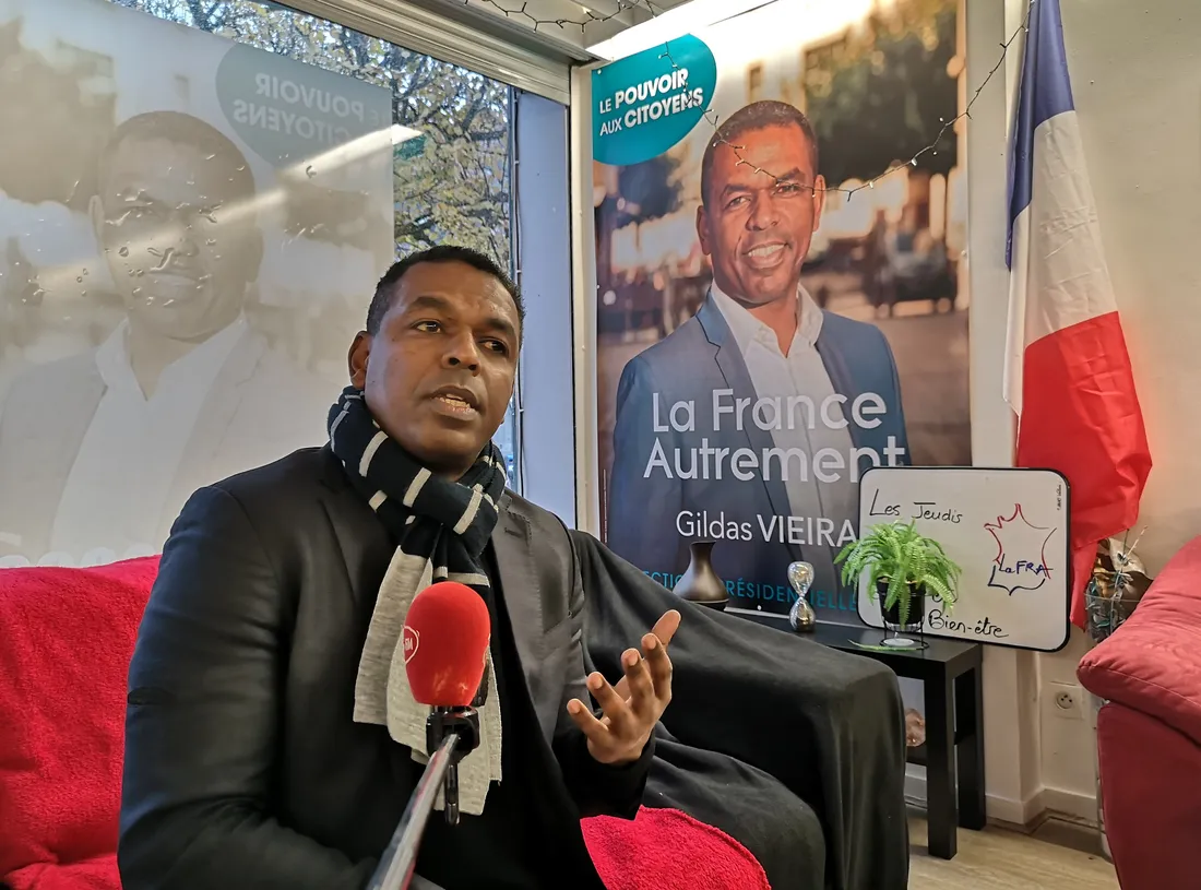 Le blésois Gildas Vieira est candidat à l'élection Présidentielle de 2022.